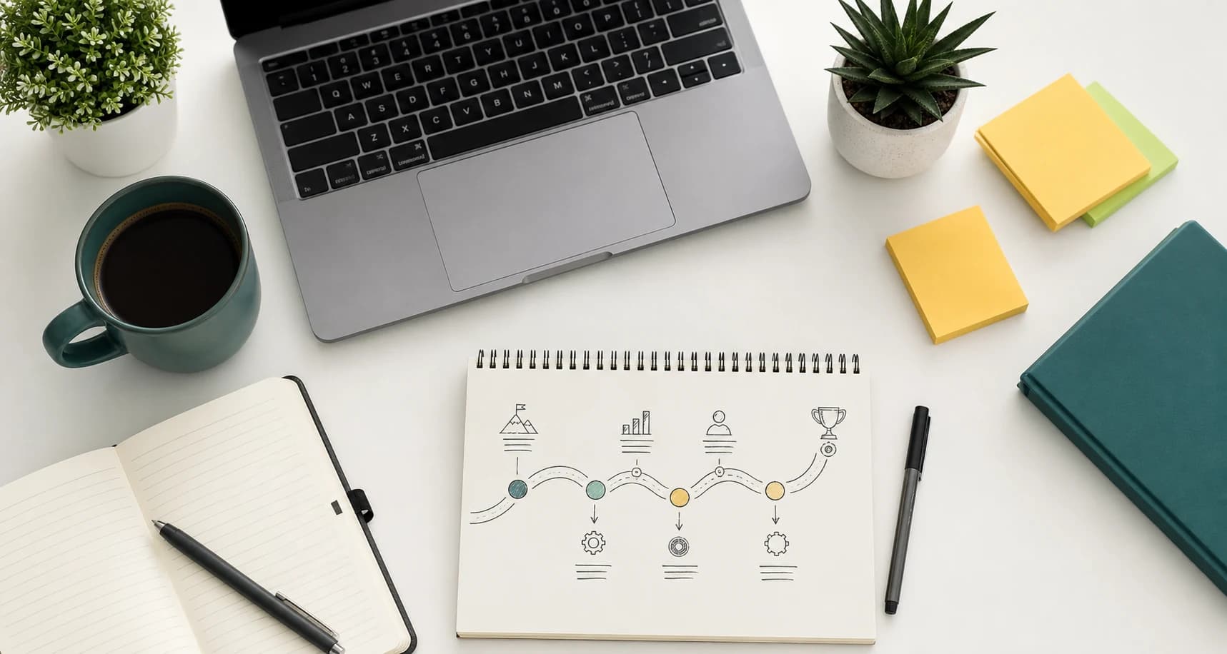 Career planning desk