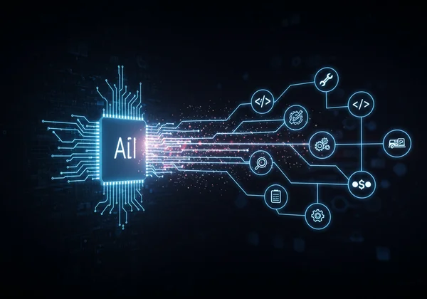 AI analyzing data for personalized career recommendations